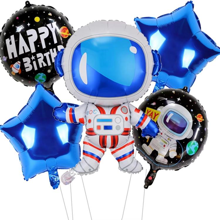 Kits de balões de folha espacial de 18 polegadas e 7 unidades