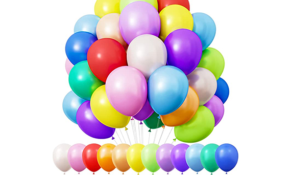 Quanto maior a plenitude de cor de um balão de látex, melhor a qualidade, certo?