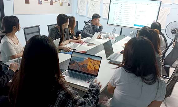 Uma importante reunião interna da empresa