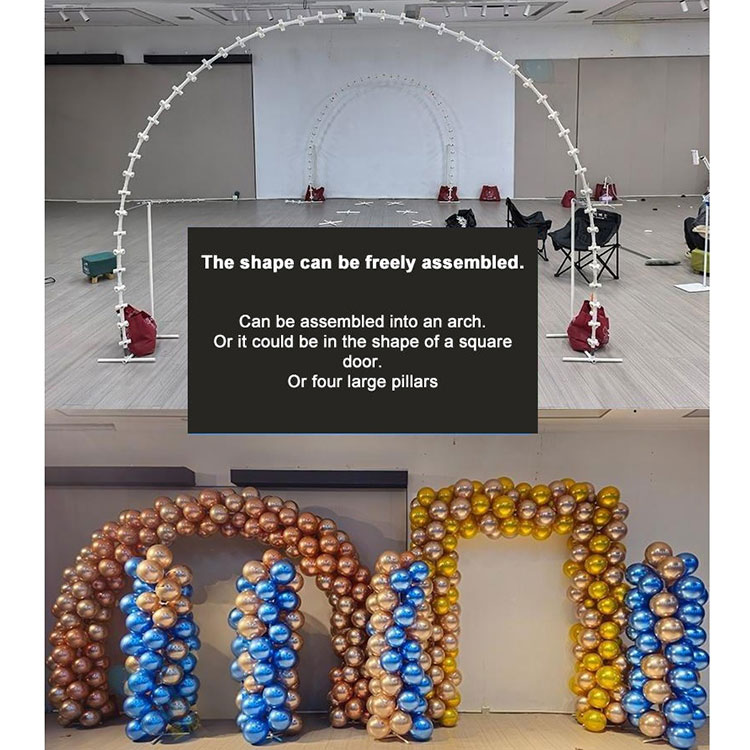Arco de balão feito à mão ou autoinflável – o que é melhor？