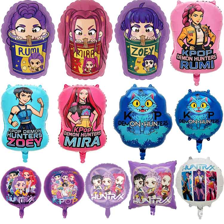 Balões Foil de Caçador de Demônios