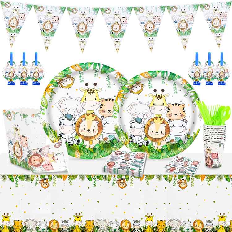 Conjunto de talheres descartáveis