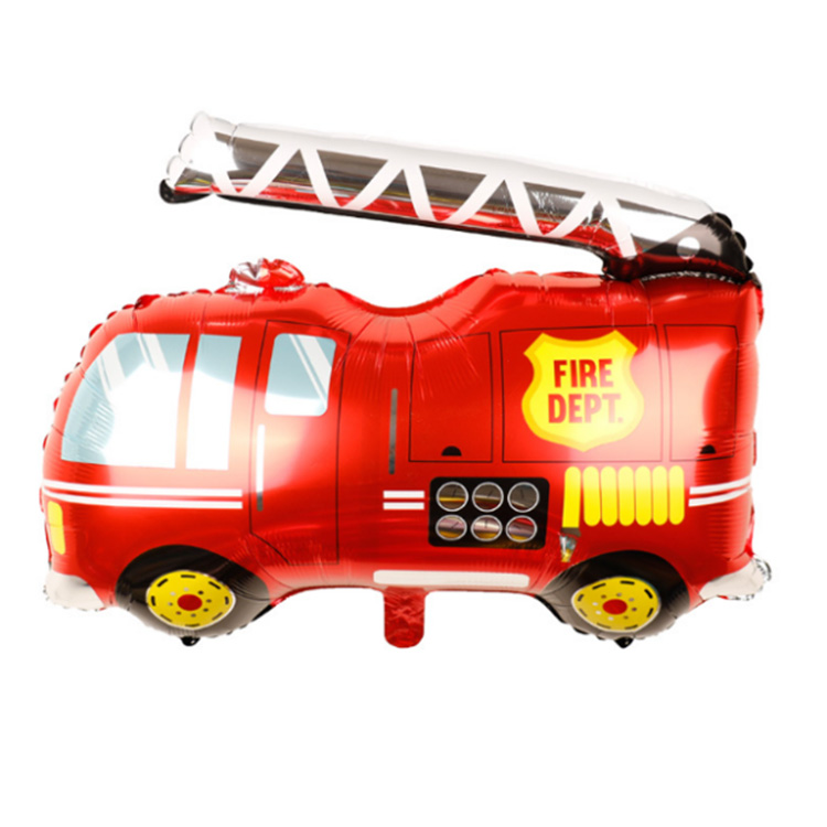 Balão de caminhão de bombeiros