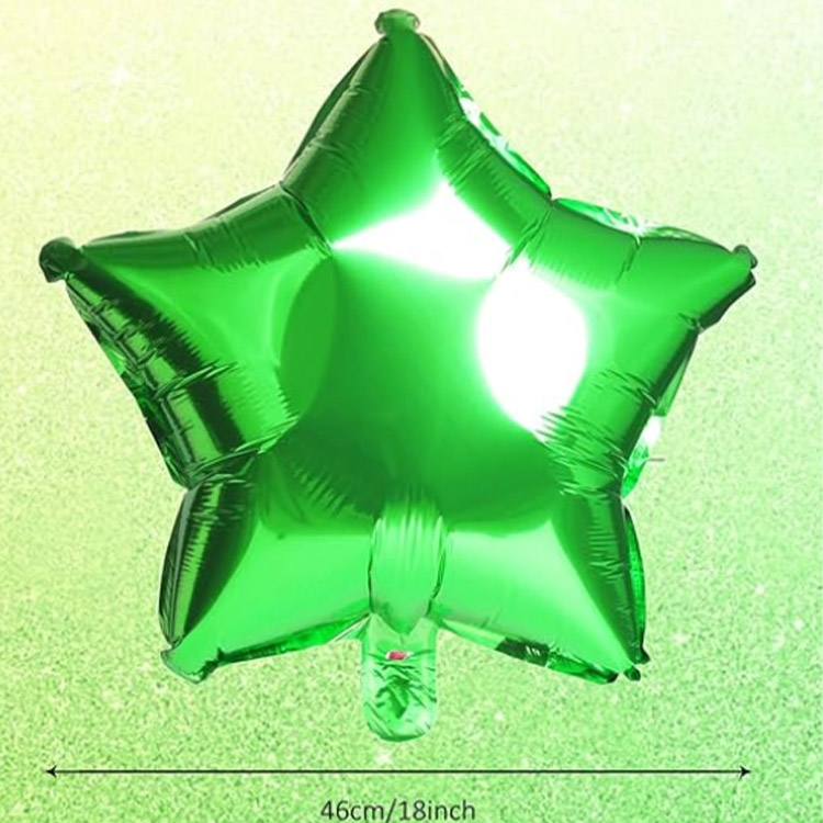 Balão Estrela Verde