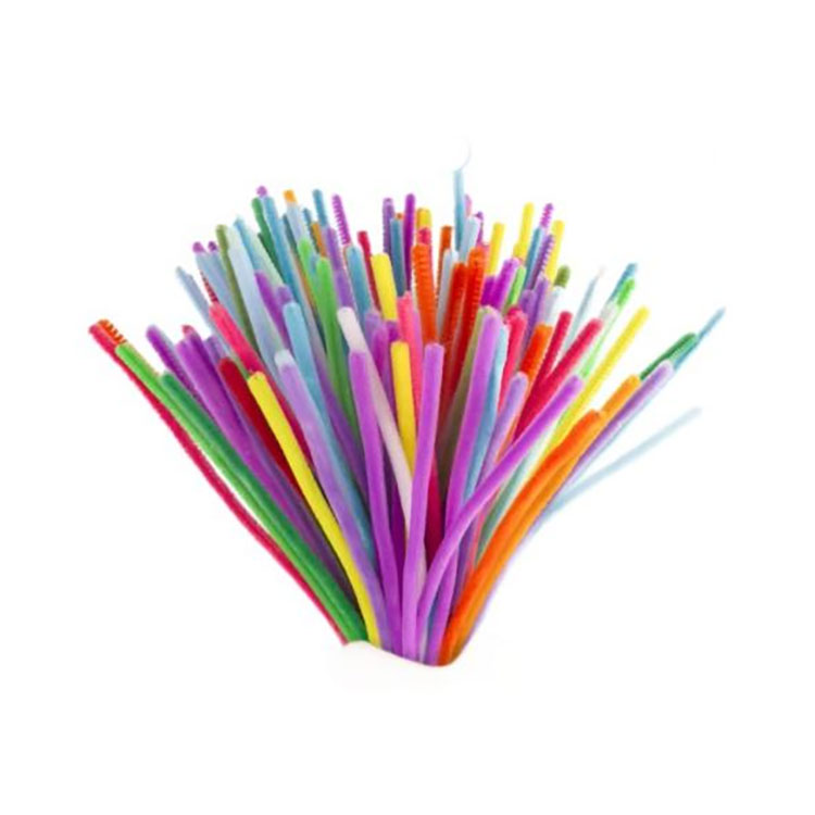 Kit DIY para buquê de limpador de cachimbo feito à mão