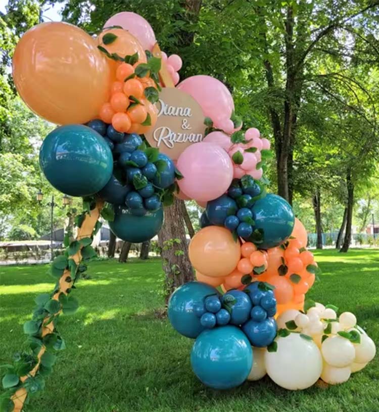 latex balloon garland latex balloon garland