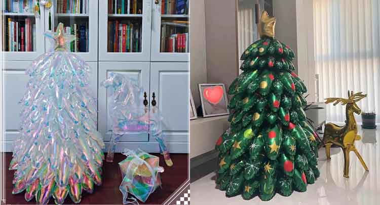 Christmas aluminum foil balloon