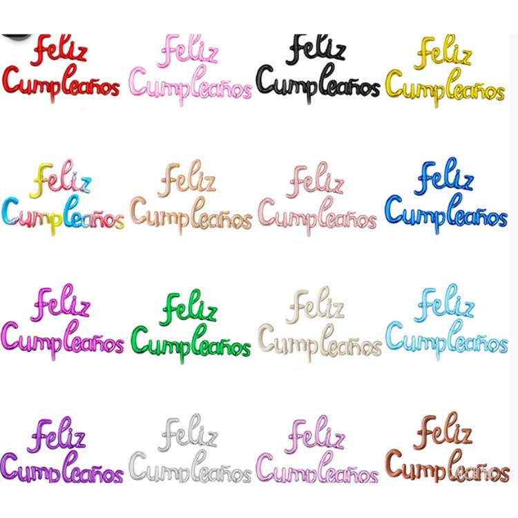 Spanish foil balloons Spanish foil balloons