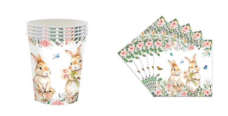 easter tableware set newshine