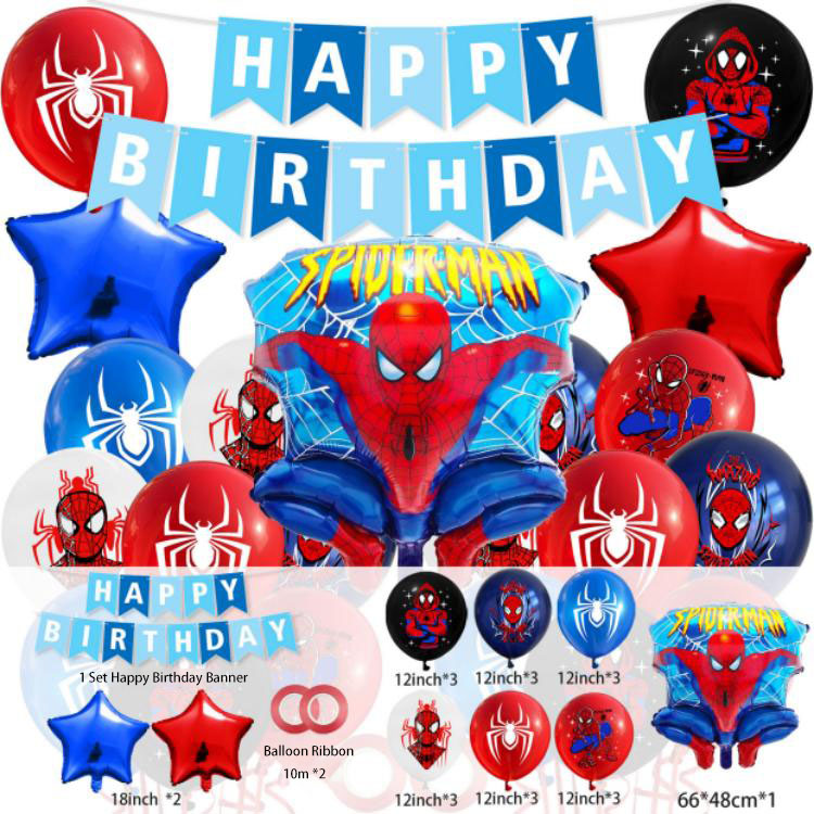 Spider-Man themed balloon arch kit price