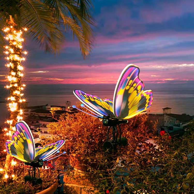 Luzes borboleta dinâmicas LED