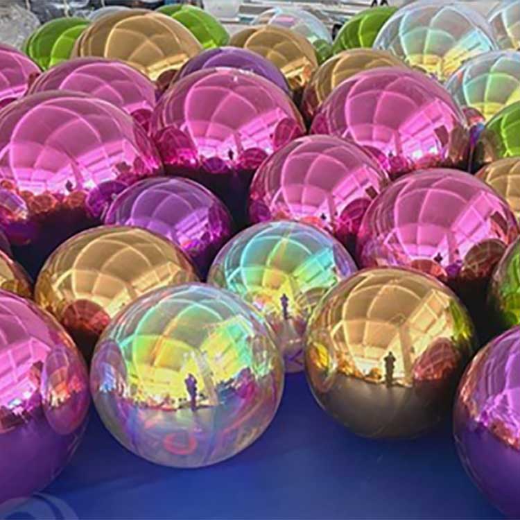 Bola de espelho de PVC