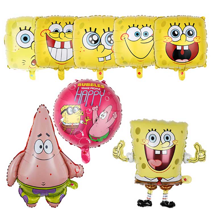 Balão Bob Esponja Calça Quadrada
